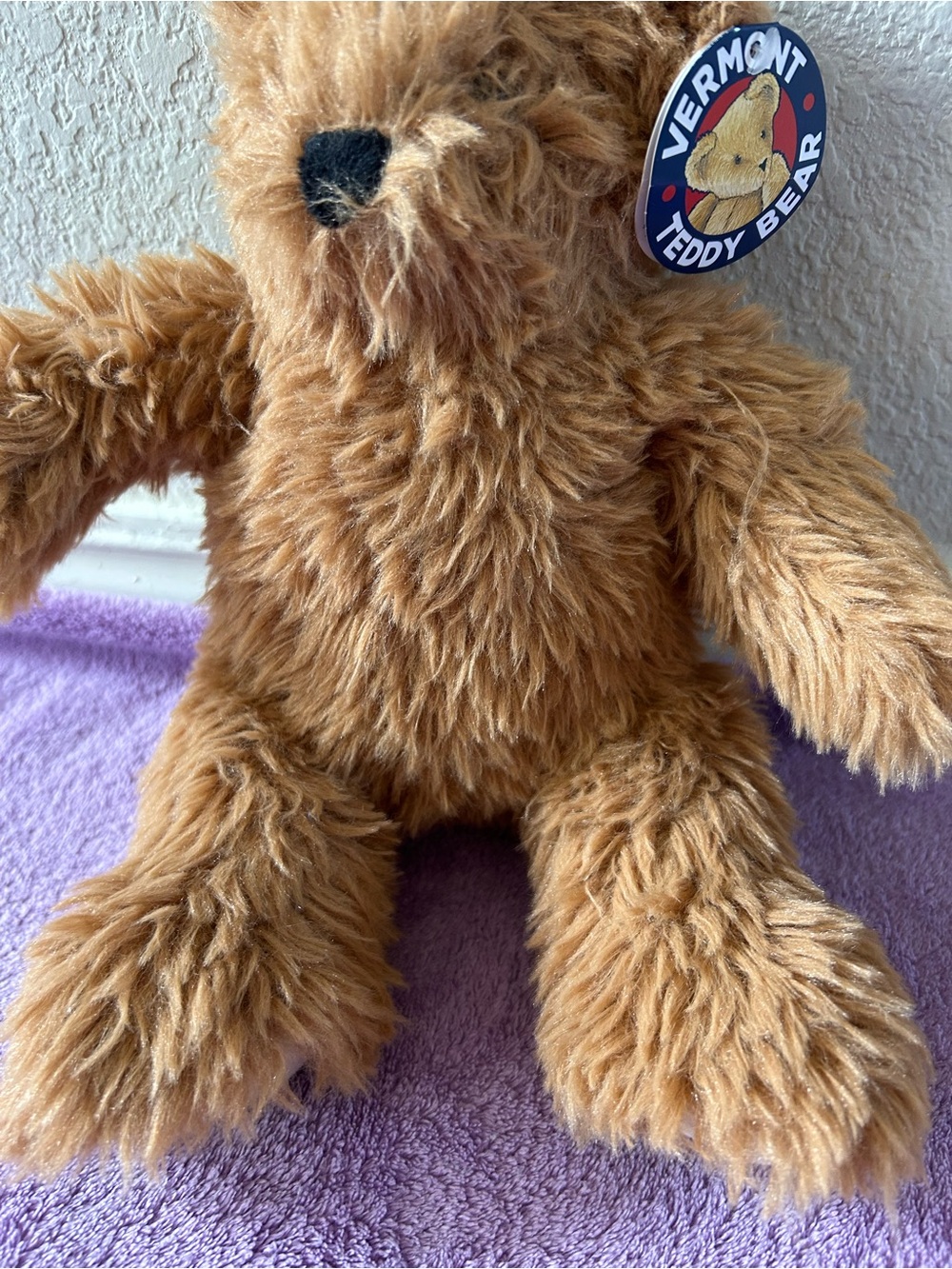 NWT Brown Cuddly Soft Sweet Cute Vermont Teddy Bear 15" - Picture 3 of 7
